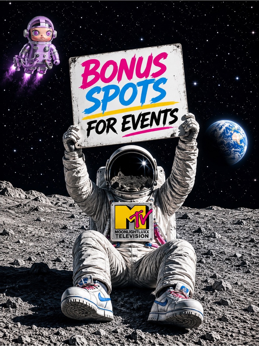 Bonus Spots for Events 🌚💡